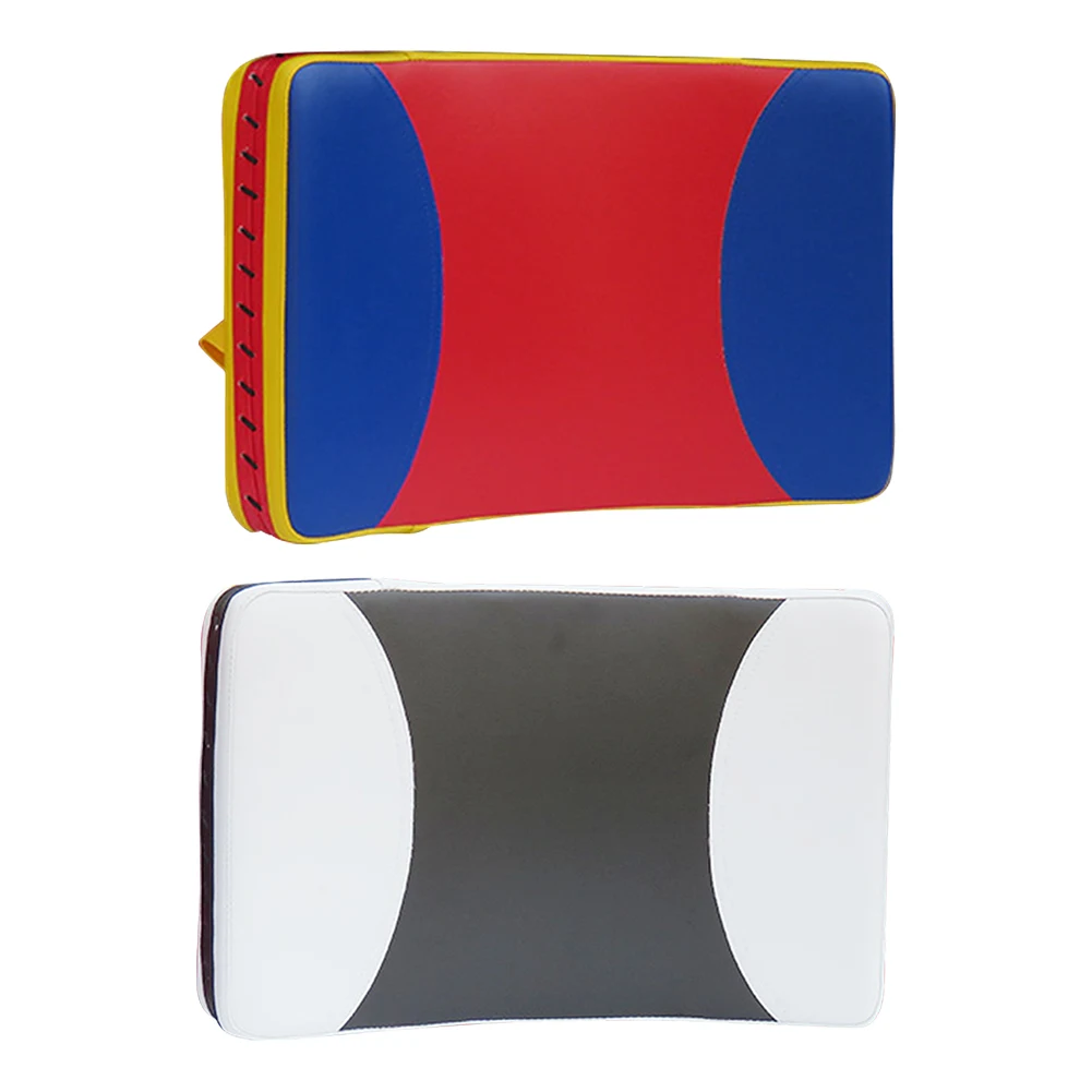 Taekwondo Foot Target Arc-Shaped Kick Punch Shield Pad PU Martial Arts Practice Pad for Boxing Training