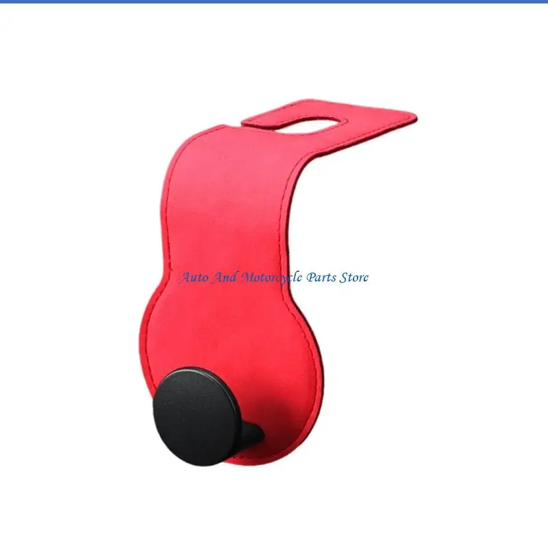 P9FD Luxury Down Car Headrest Hook Invisible Car Back Hook Space Saving Designs Car Hook for Stylish Interior