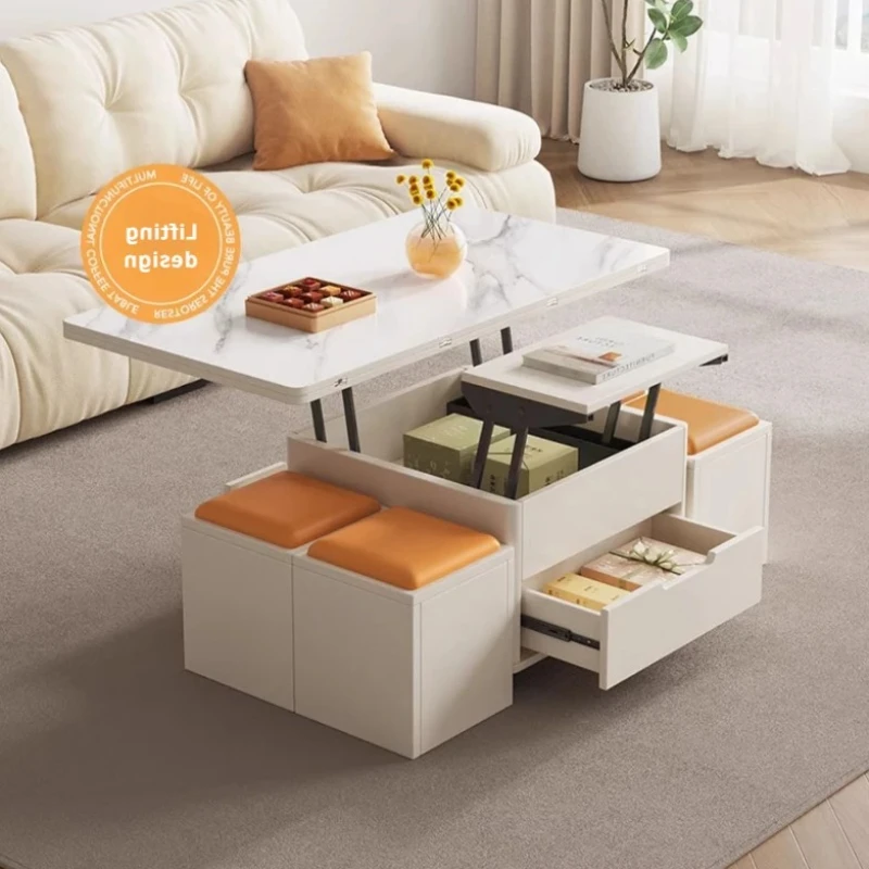 

Modern Lifting Coffee Tables Storage Hardcover Floor Small Coffee Table Living Room Tavolino Da Salotto Furniture For Home