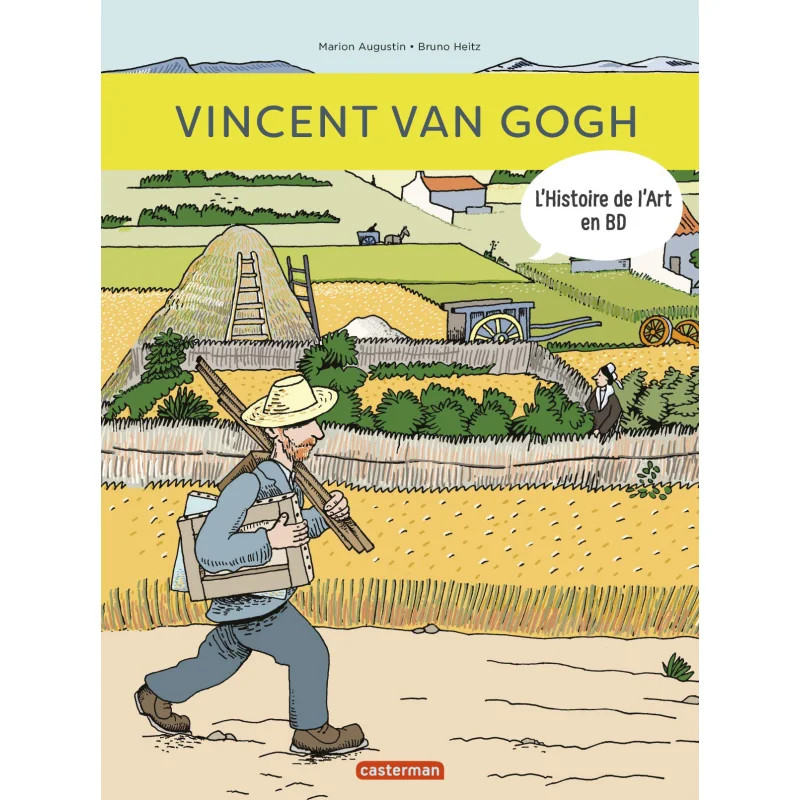 

Lhistoire De Lart En BD Tome 4 Vincent Van Gogh Marion Augustin Casterman 9782203198302 Book