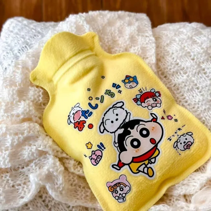 

Cartoon Crayon Shin chan Hot Water Bag Large Warm Water Bag Student Cute Warm Hands Girl Portable Water Injector Girls for Gifts