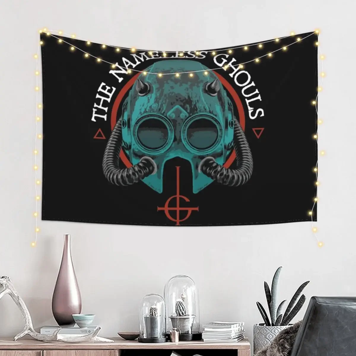 The Nameless Ghouls Tapestry Bedroom Decor Aesthetic Room Decor Korean Tapestry