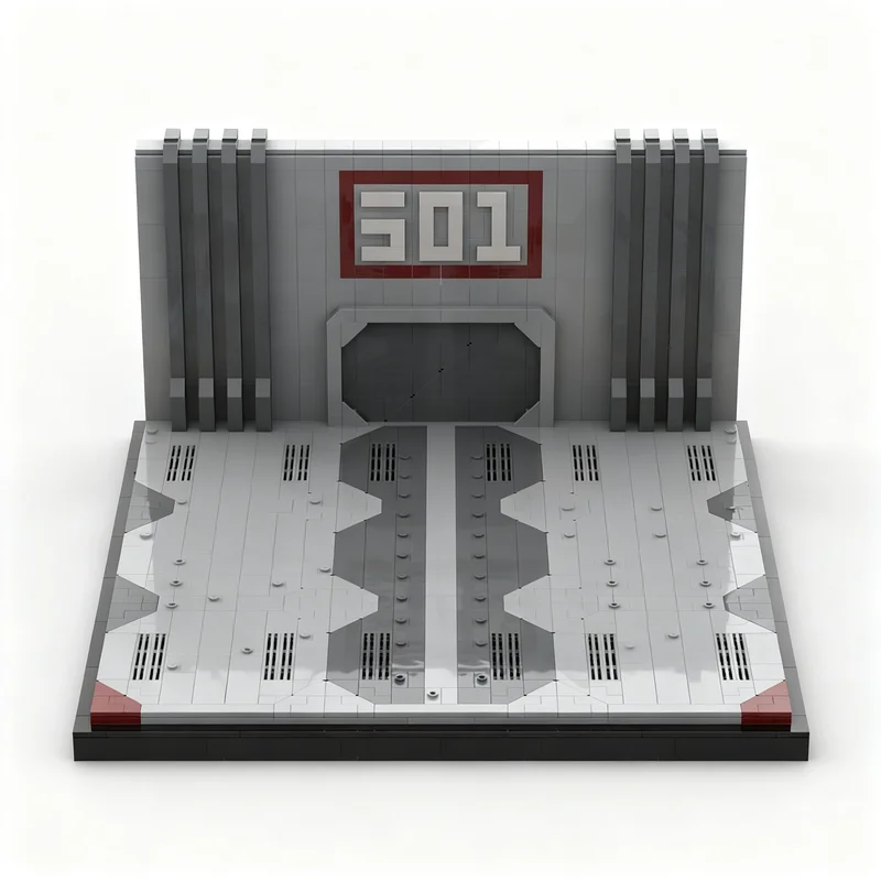 

1545 деталей MOC Легион Клонов: Модель Звездного Дуэльного Дока Республики, конструктор, игрушка, подарок на Рождество и День Рождения
