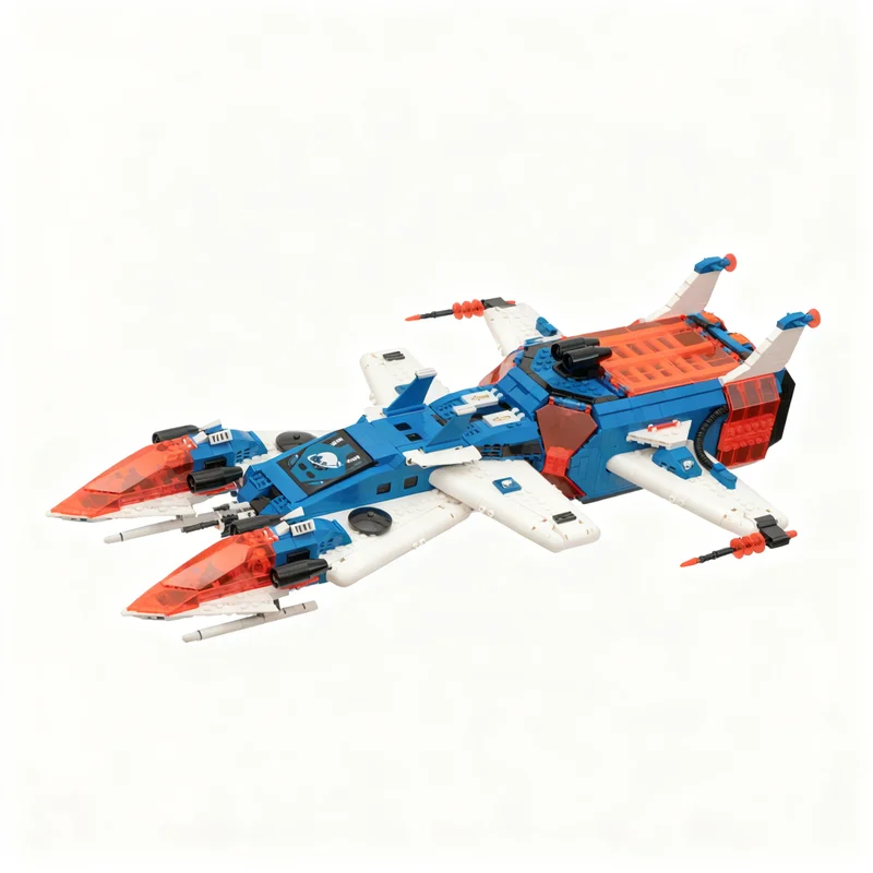 2933pcs MOC Deep Freeze Defender Remake Space Ice Planet 2002 Model Building Blocks Christmas Gifts Construction Toy Collection