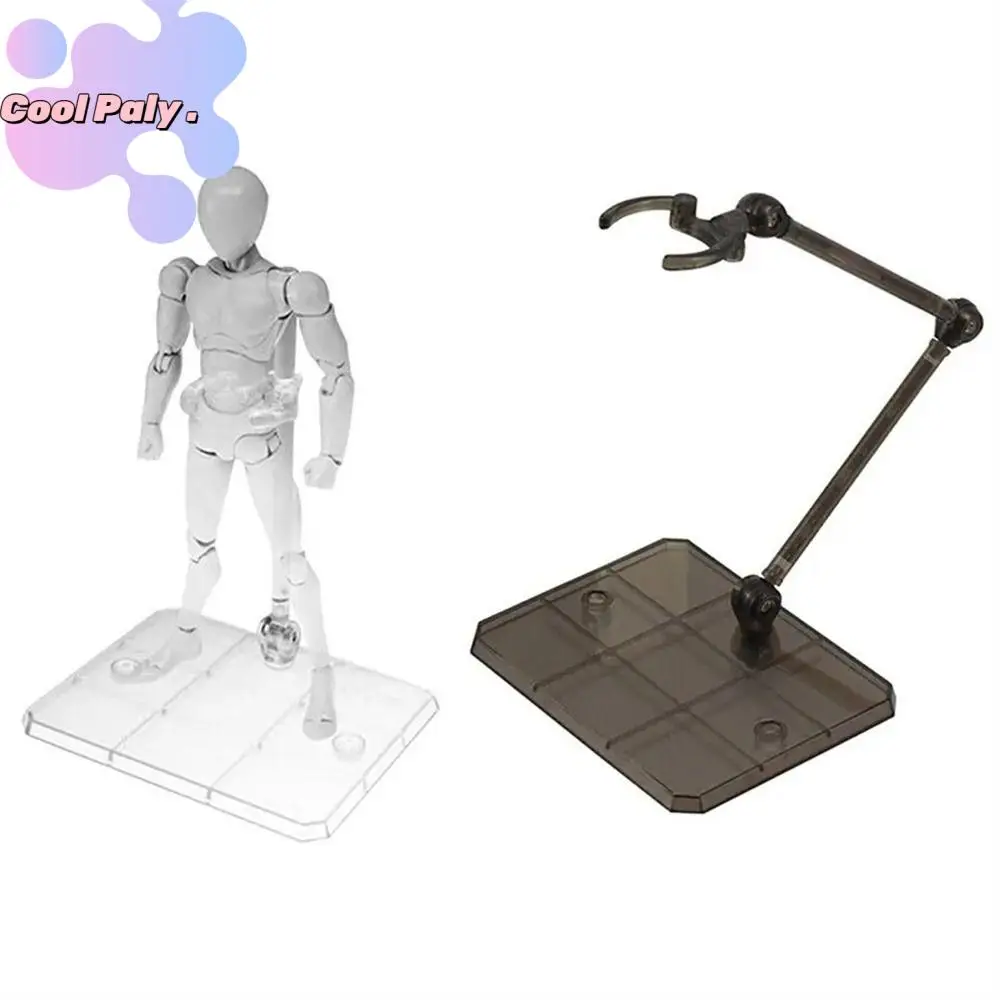 Anime Dolls Holder Action Figure Doll Stands Model Display Stand Colorful Plastic Figure Support Bracket