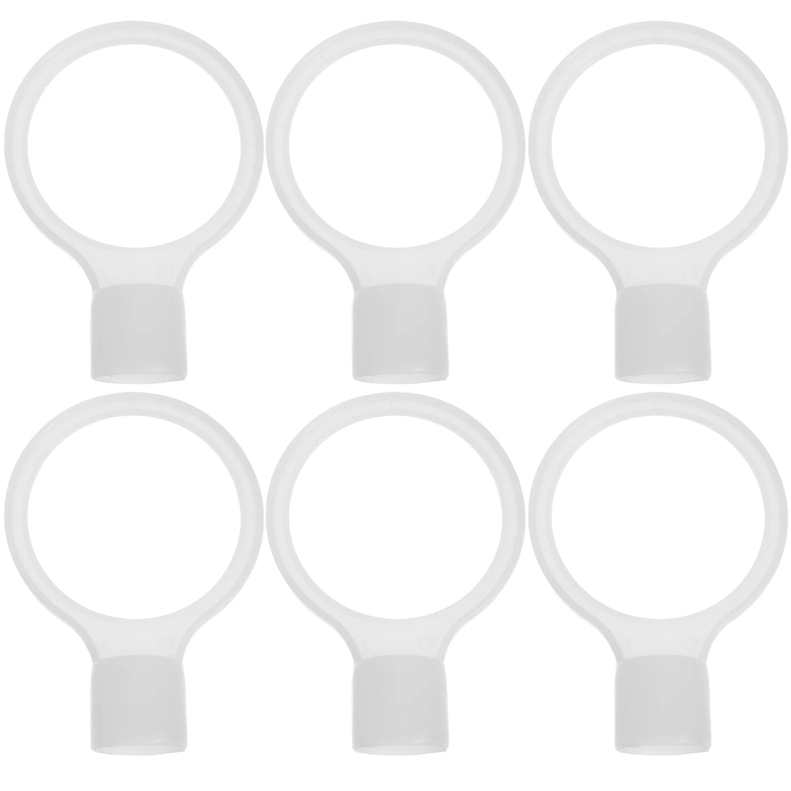 6 قطعة موصل مخروطي أمان بولي كلوريد الفينيل قابل للسحب موصل مخاريط وقوف السيارات على الطرق السريعة حاجز تحذير الطوارئ #5