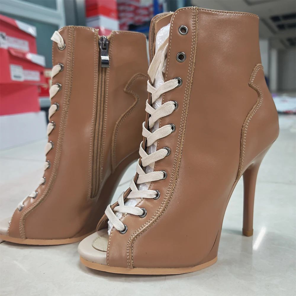 

Real Leather 11cm Dance Heels Khaki Black Red Rubber Sole Stable Latin Salsa Women Dance Shoes Brown Dance Heels 11cm