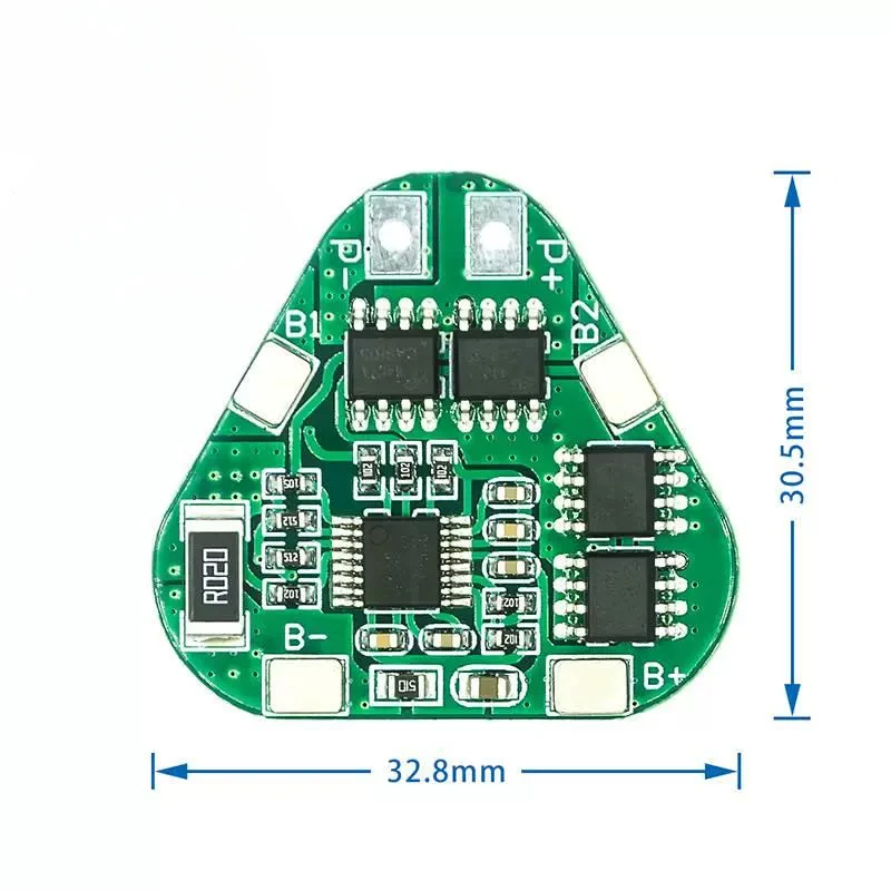 3S 12V 18650 Lithium Battery Protection Board 11.1V 12.6V overcharge over-discharge protect 8A 3 Cell Pack Li-ion BMS PCM PCB