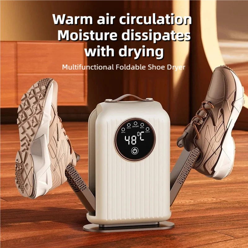 TINSOL New Electric Shoe Dryer Deodorization Sterilization Heater Smart Dehumidifier Heater Multifunctional Sock Dryer