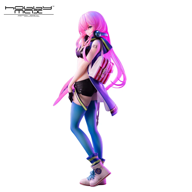 

Подлинная оригинальная HobbyMax Megurine Luka, модная уличная ПВХ, 26 см, аниме, фигурка, статуэтка, украшение, куклы, орнамент, подарок