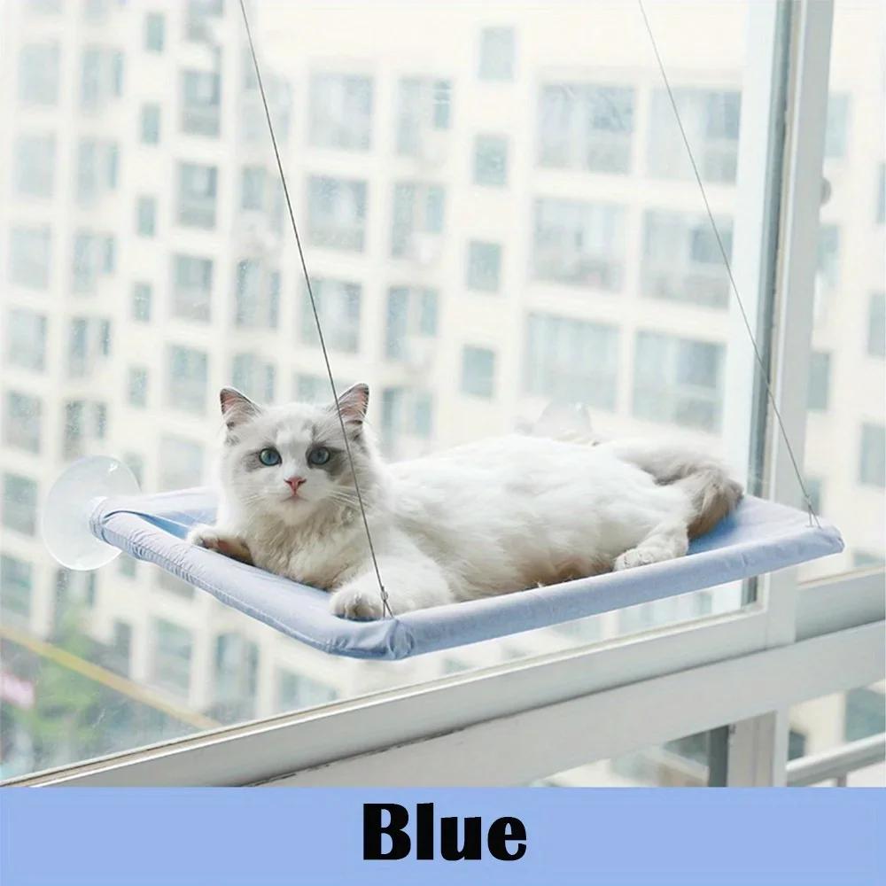 Seasonal Universal Suction Cup Cat Hanging Detachable and Washable Hammock, Comfortable Cat Window Hammock Pet Supplies