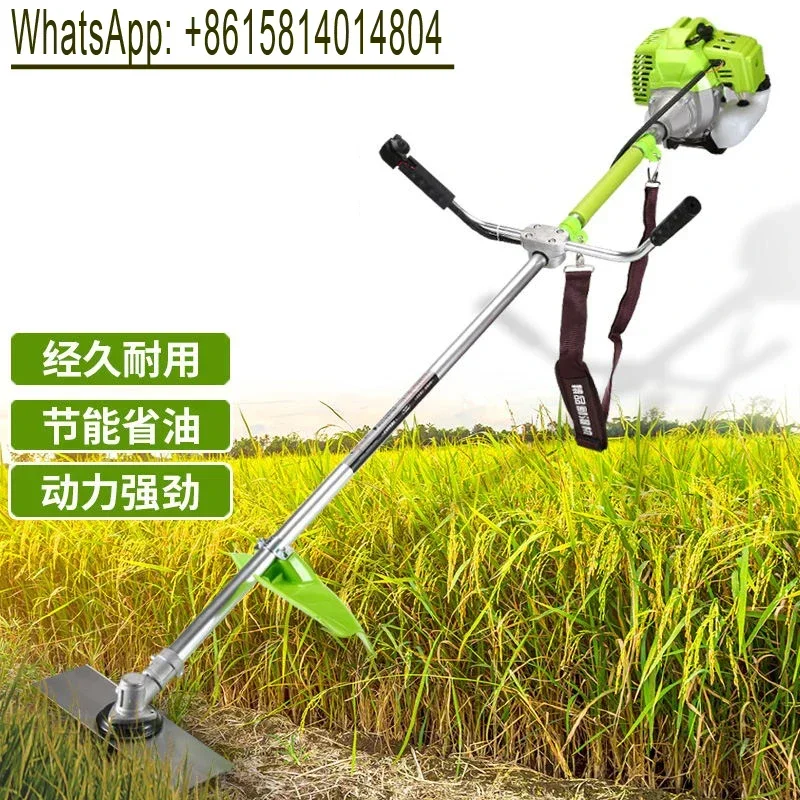 2022 new upgrade Multi-function small wasteland weeding and loosening lawn mower 2 stroke high-power brush cutter