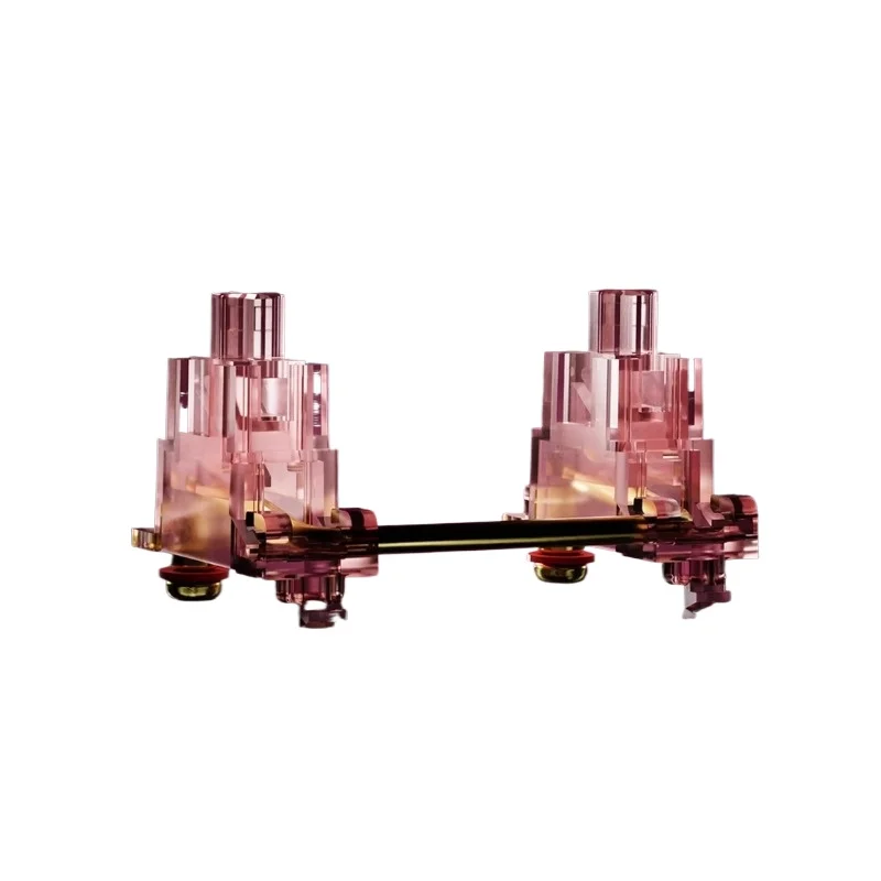 

Pink satellite shaft ink customized version hunk pink high value pcb cherry blossom satellite shaft