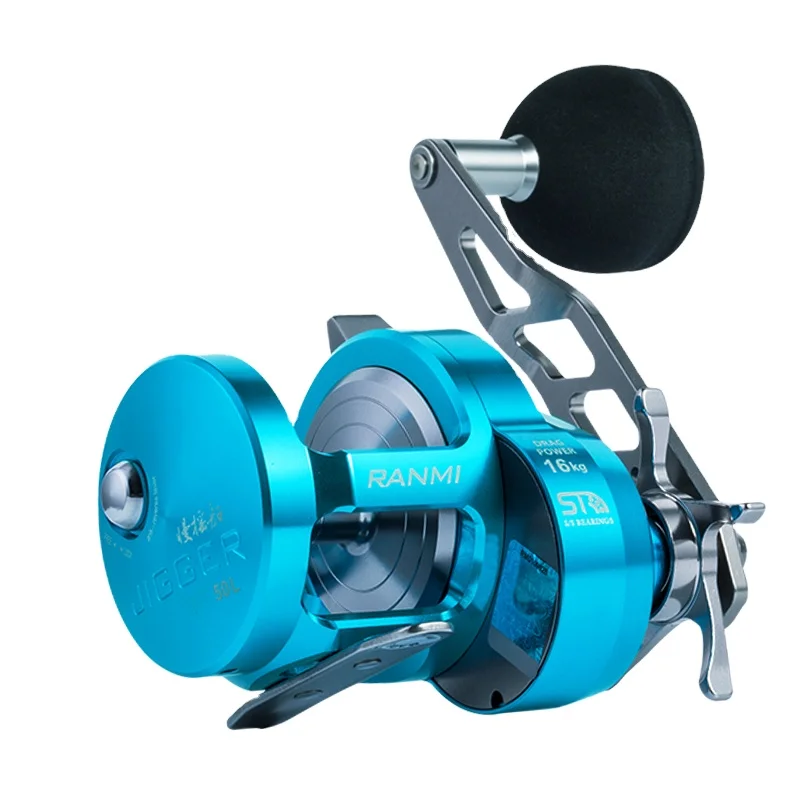 New Star Drag Fishing Reel Handle Reels Freshwater Saltwater Hand Lure Reel For Sea