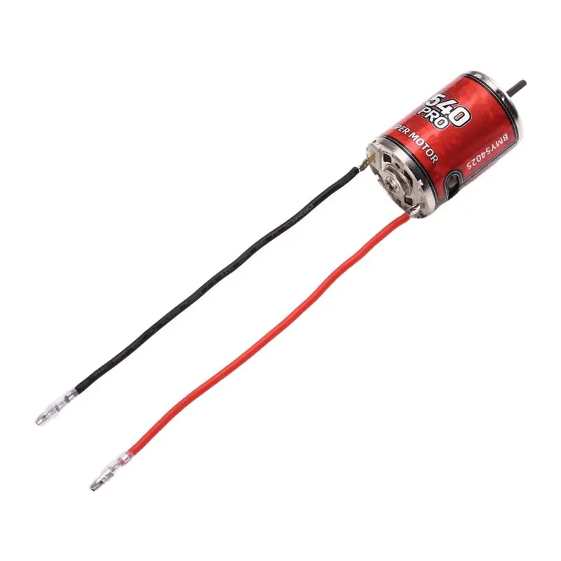 

WOWFU-RC Brushed Motor, 540 High Torsion Low Noise Motor 25T-9200Rpm For Arrma Traxxas For Tamiya Axial Scx10 D90 RC Car
