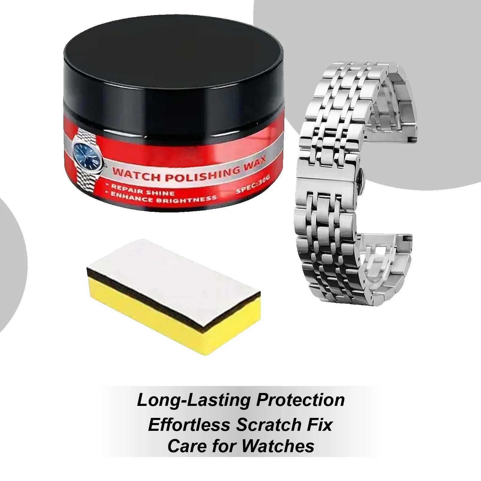 Watch Polish Paste Metal Frame Renewal Cream Repair Tools Scratch Removal Strap And Screen Scratch Repair For Restores Gloss