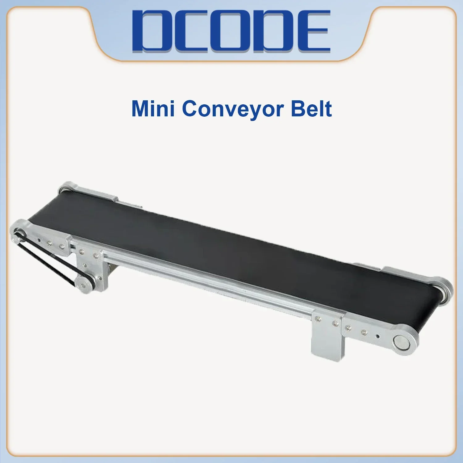 DCODE 60CM PVC MINI Conveyor Belt Date Code Printer Adjustable Speed Handheld Inkjet Printer Parts Accessories Assembly Line