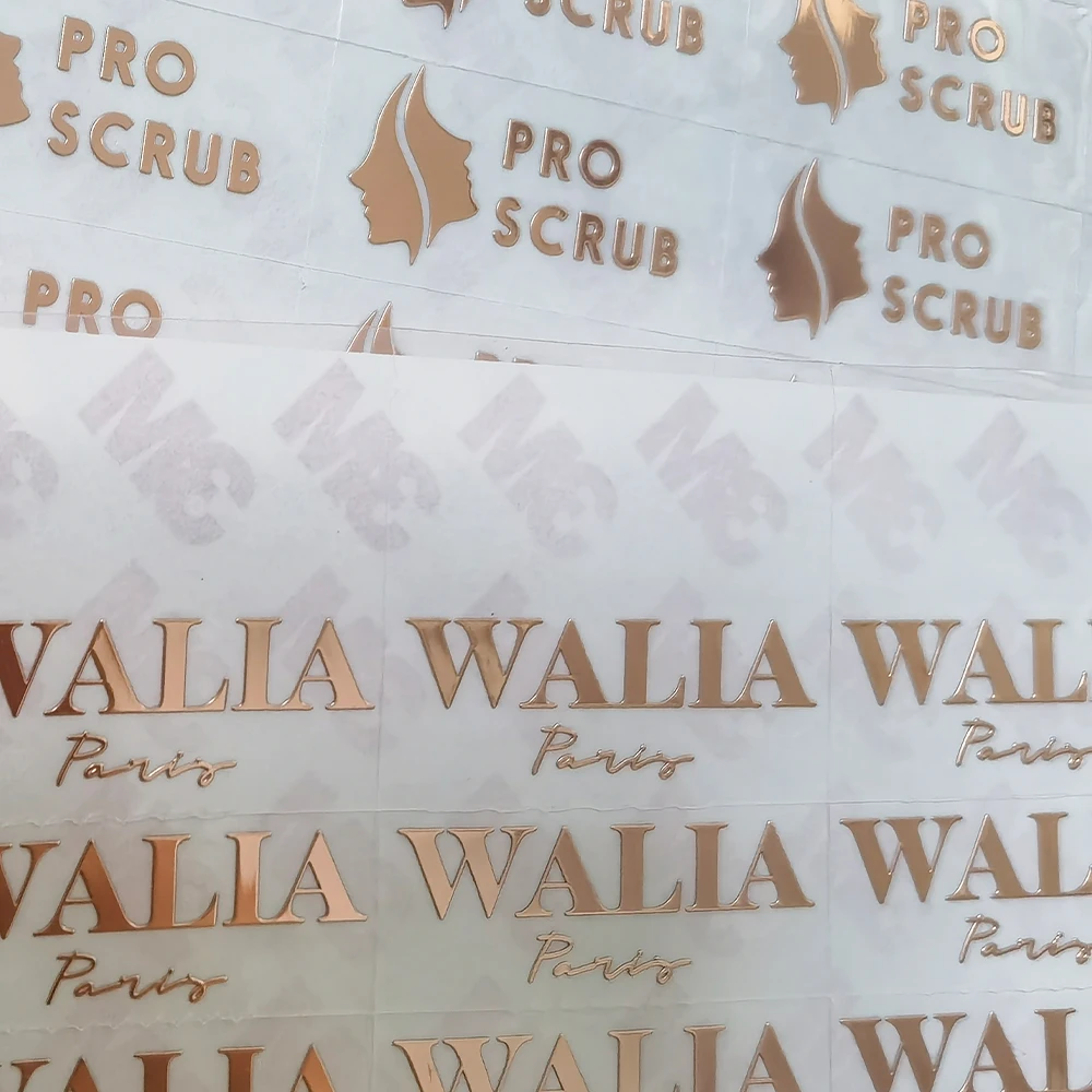 3D Metal Transfer naklejka własne Logo złoto srebro nikiel etykieta na samochód rower Deco