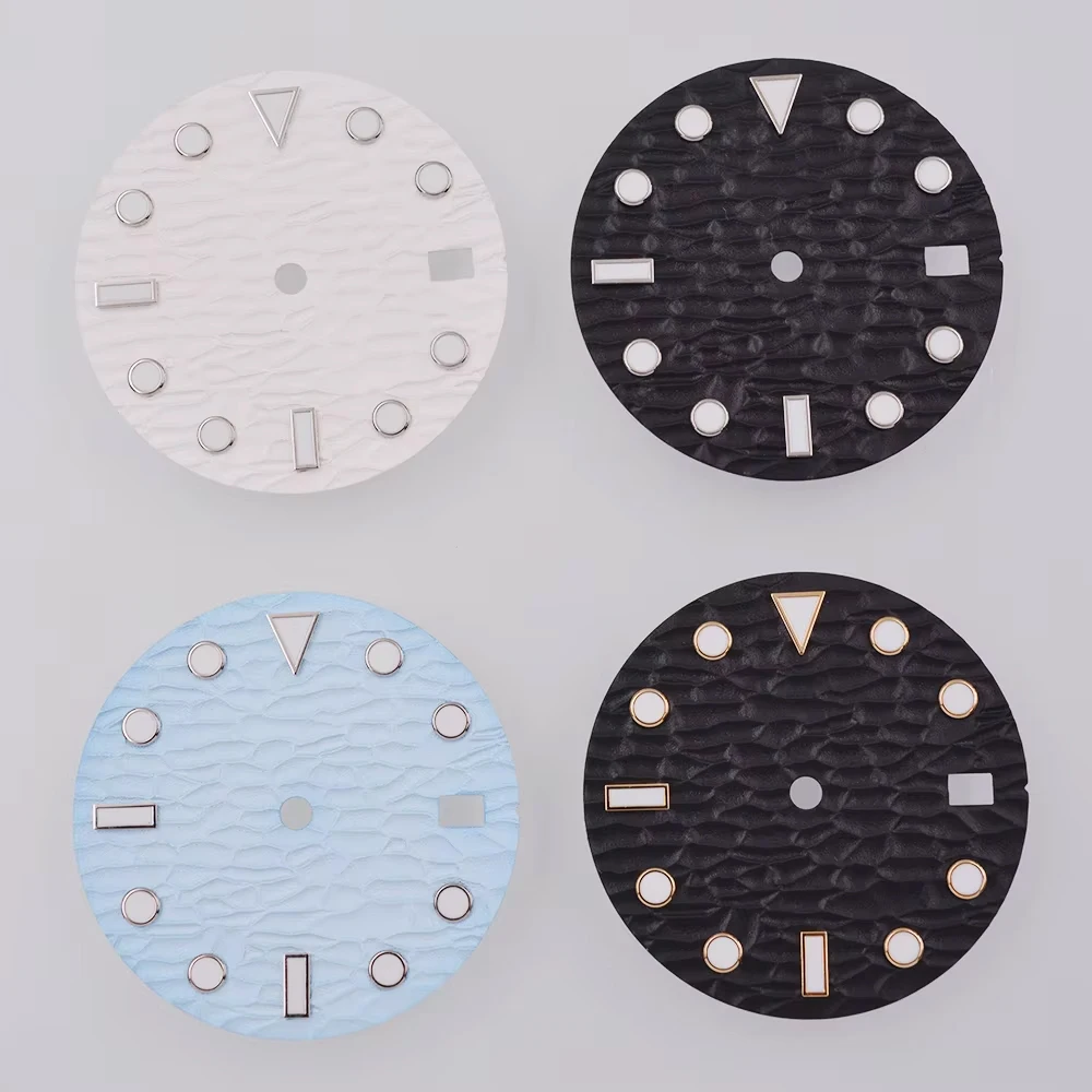 

Watch Dial Green Luminous Watch Dial 28.5mm Fit NH35 NH36 Movement Watch accessories