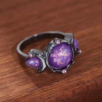 8 最佳銷售 火蛋白石戒指 - №3