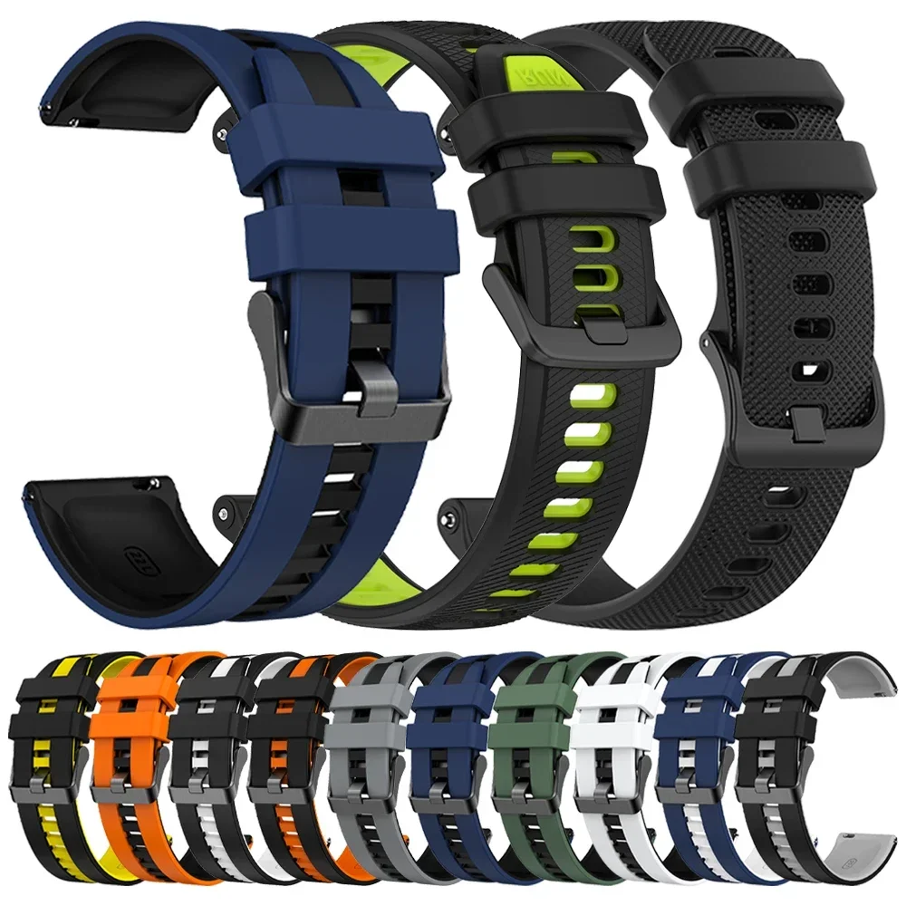 حزام سيليكون للغارمين Forerunner 255 265 245 165 الفرقة للغارمين Vivoactive 5 4 Venu 3 2 مربع سوار 20 مللي متر 22 مللي متر ملحقات