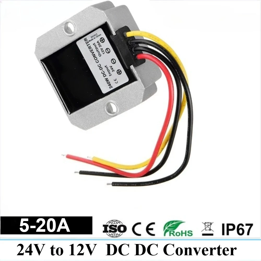 24V To 12V 5A 10A 2… - image