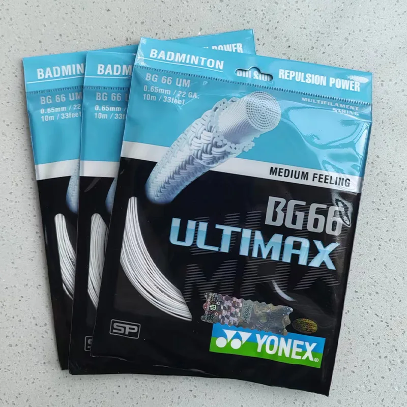 

YONEX New Badminton Racket String YY BG66UM High-quality String, High Elasticity And Durable Network String BG66 ULTIMAX