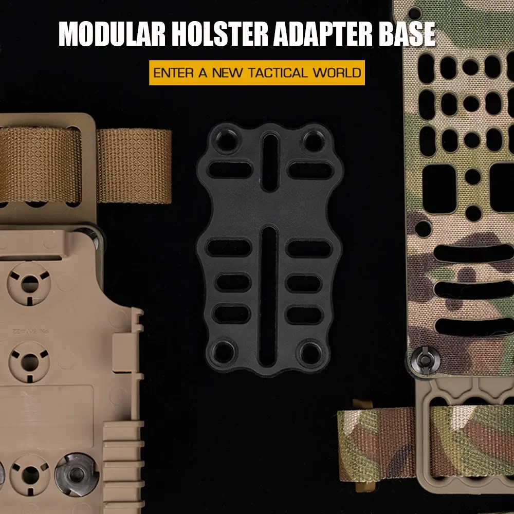 Modułowa kabura pistoletowa podstawa adaptera polowanie Airsoft Glock Mag kabury akcesoria do platformy G-CODE RTI SOC/OS/XST QLS