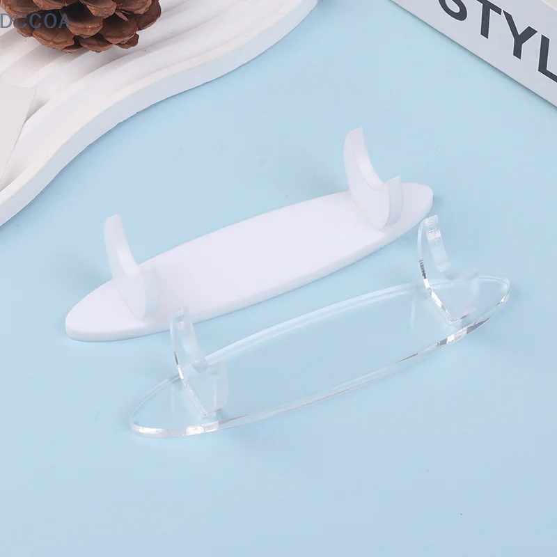 Acrylic Pen Holder Transparent White Cosmetic Brush Holder For Desk Fountain Ballpoint Pen Display Organizer Accessories