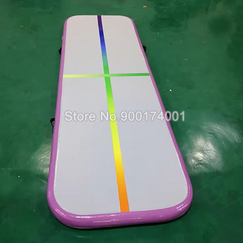 AirTrack 10*2*0.2m نفخ الجمباز Airtrack الطابق تراجع الهواء المسار للأطفال الكبار للبيع