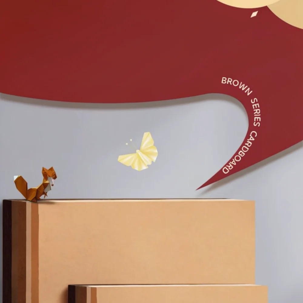 Heavy Brown Cardstock Paper 250g Durable Kraft Sheets For Student Craft Drawing Painting Folding Collage School Supplies