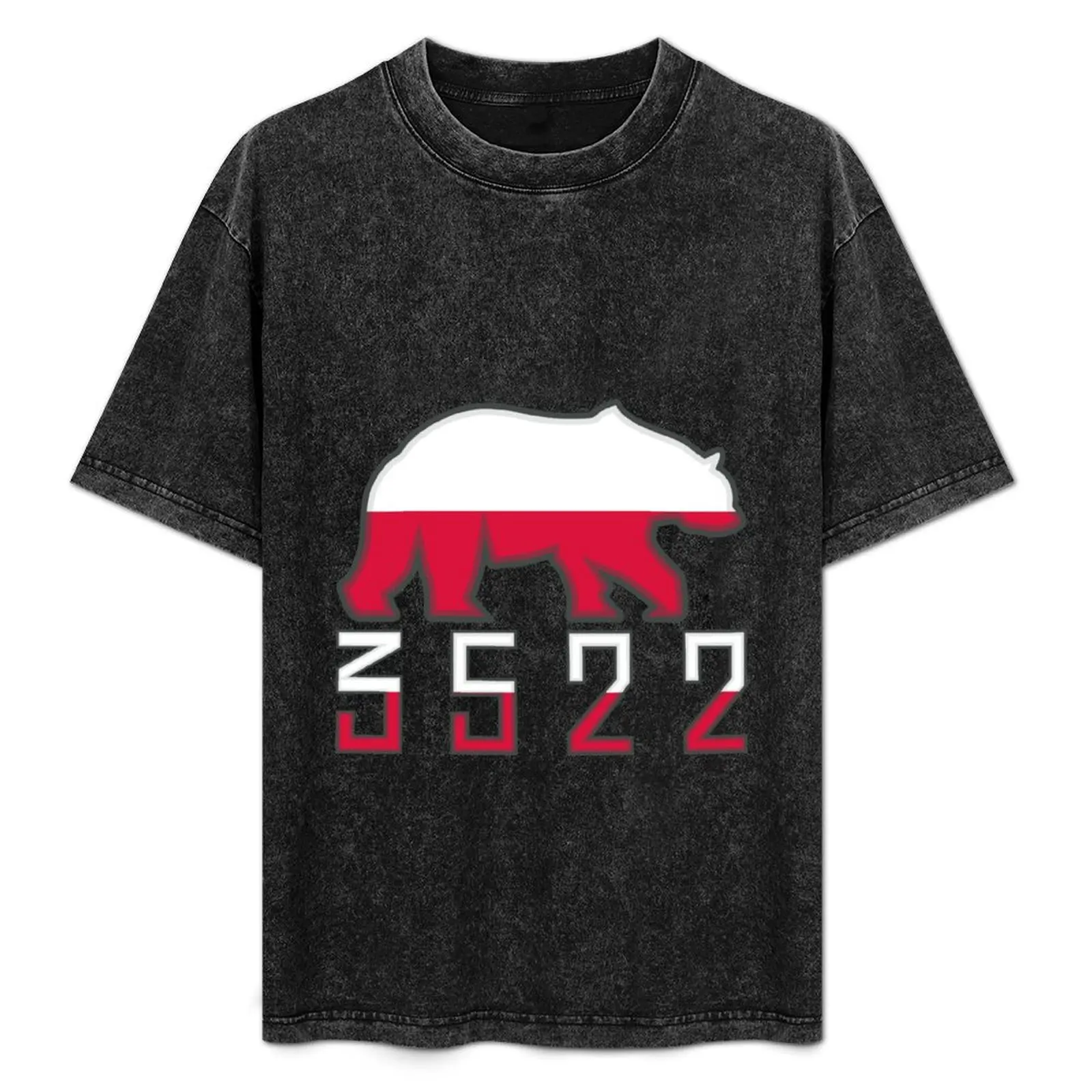 

Wojtek the bear (Polish Soldier Bear) 3522 T-Shirt Daily Casual Short Sleeve Tee Shirt