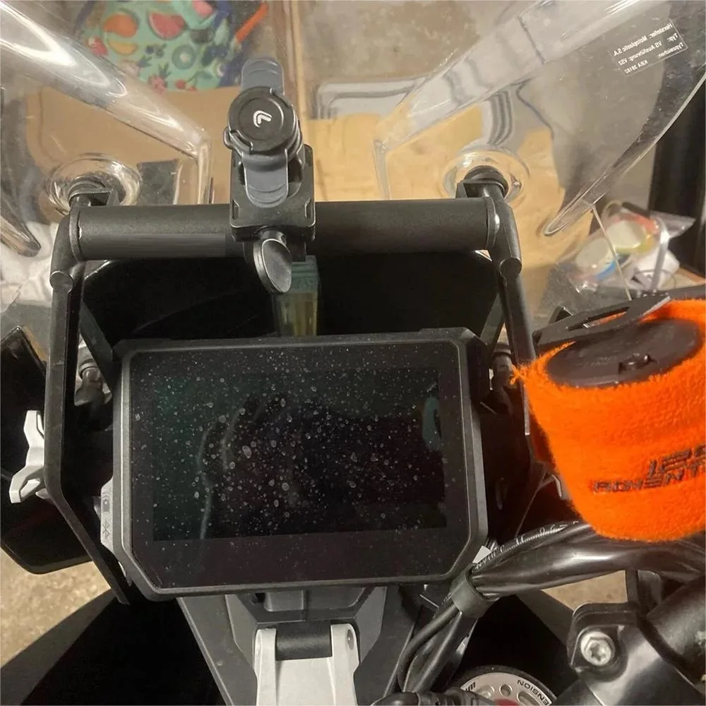 

For KTM 1290 SUPER ADVENTURE S R GPS Phone Navigation Bracket Holder Fit 1290 Supper ADV S/R 2017 2018 2019 2020 2021 2022 2023