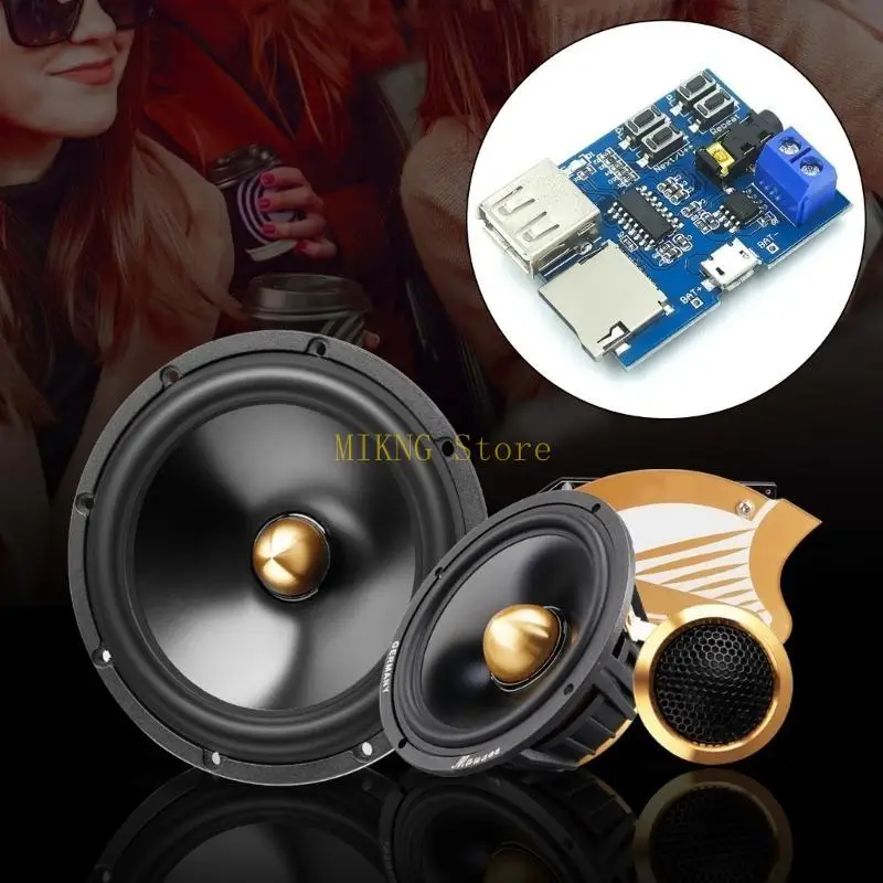 マイクロスUSB MP3デコーダモジュールオーディオプレーヤービルドインアンプ付きMP3モジュールベストセール