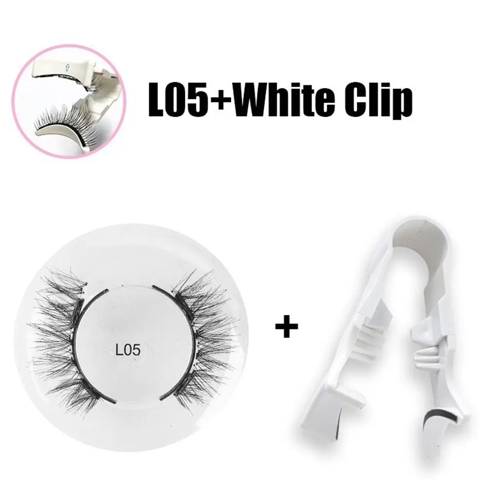 Fasdhion Natural Mink False Eyelash Handmade Reusable Eyelash Extension 3D Makeup Tool Man