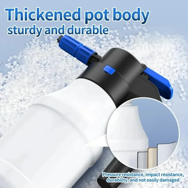 

1.5L DIY Foaming Pump Sprayer - USB Rechargeable Lithium Battery Electric Foam Tool, Multi-Purpose for Auto Wash