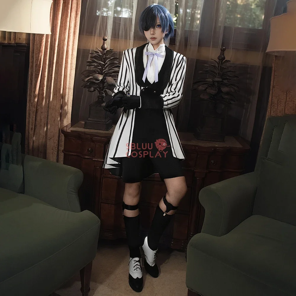 

SBluuCosplay Ciel Phantomhive Cosplay Costume R Quality Halloween Party Outfit