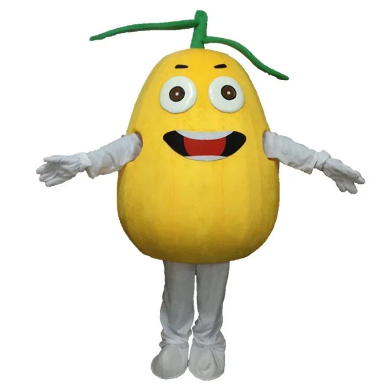 Costume Cosplay de Mascotte de Fruits et de Citron, Personnage de Dessin Animé, Robe de Barrage, ix, Cérémonie Publicitaire, Accessoire de Carnaval, Taille Adulte