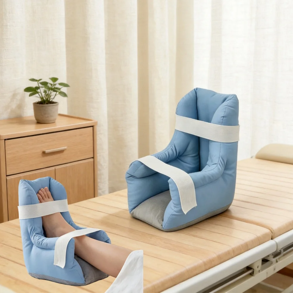 

1pc/2pcs Ankle Protector Pillow Heel Cushion Support Pressure Relief Prevent Bedsore Foot Care Pain Healing for Ankle Injuried