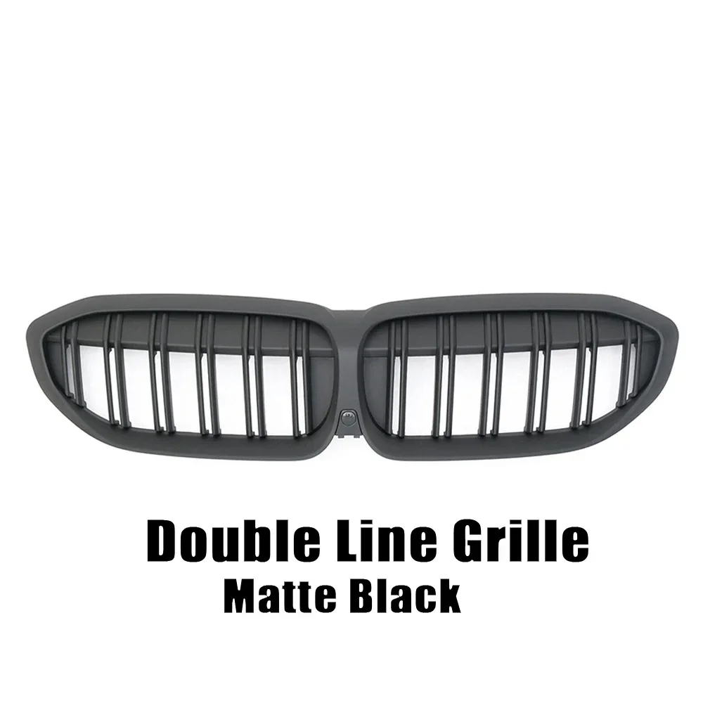 XVIP Front Bumper Kidney Grill Diamonds Style Grille For BMW 3-Series G20 G21 2019-2022 318i 320i 320d 330i 340i 340d M Sport image 3