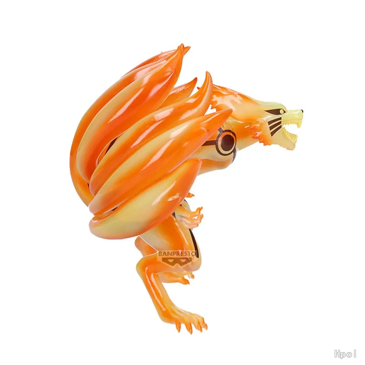 Oryginalne, autentyczne produkty BANDAI Naruto Kurama Shippuuden Kyuubi II Figurki Akcji z Kreskówek Anime Kolekcjonerskie Ozdoby Model