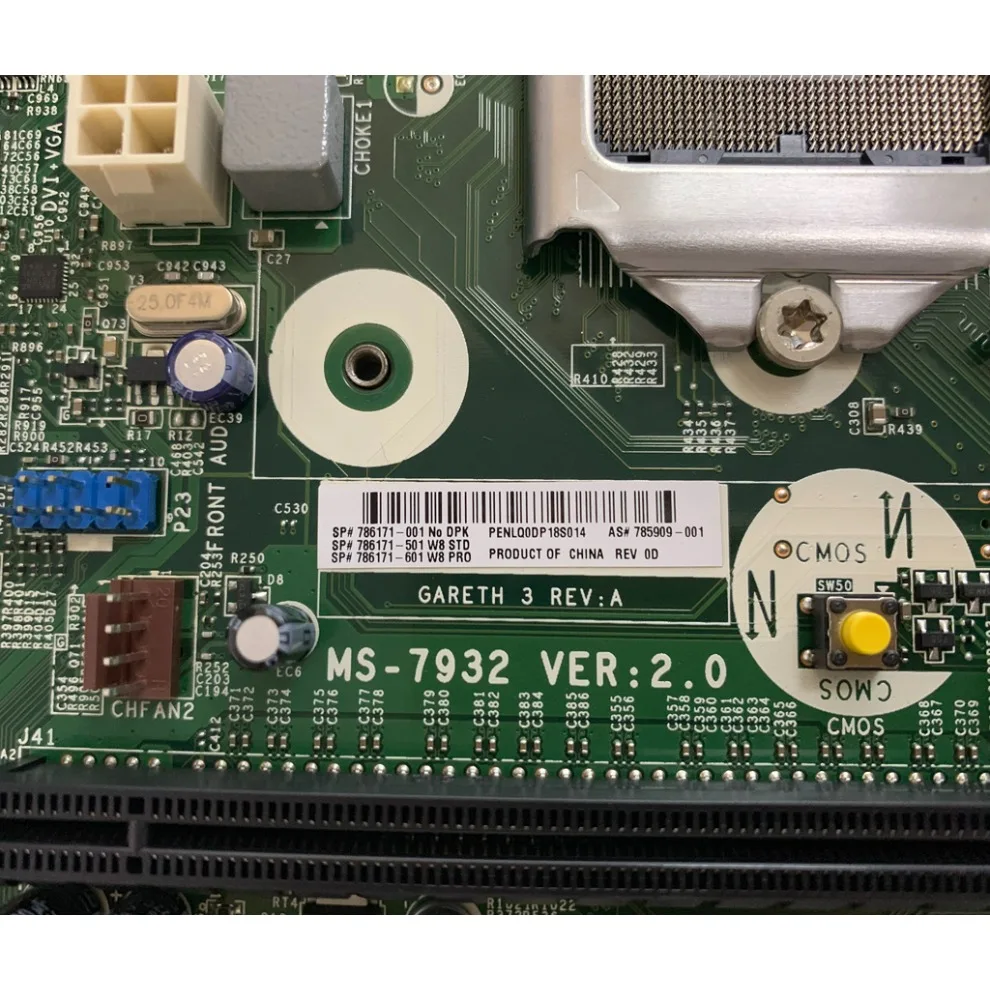 For HP 480 G2 main board MS-7932 V2.0 V1.1 785909-001 786171-001 main board (store code: 0139)