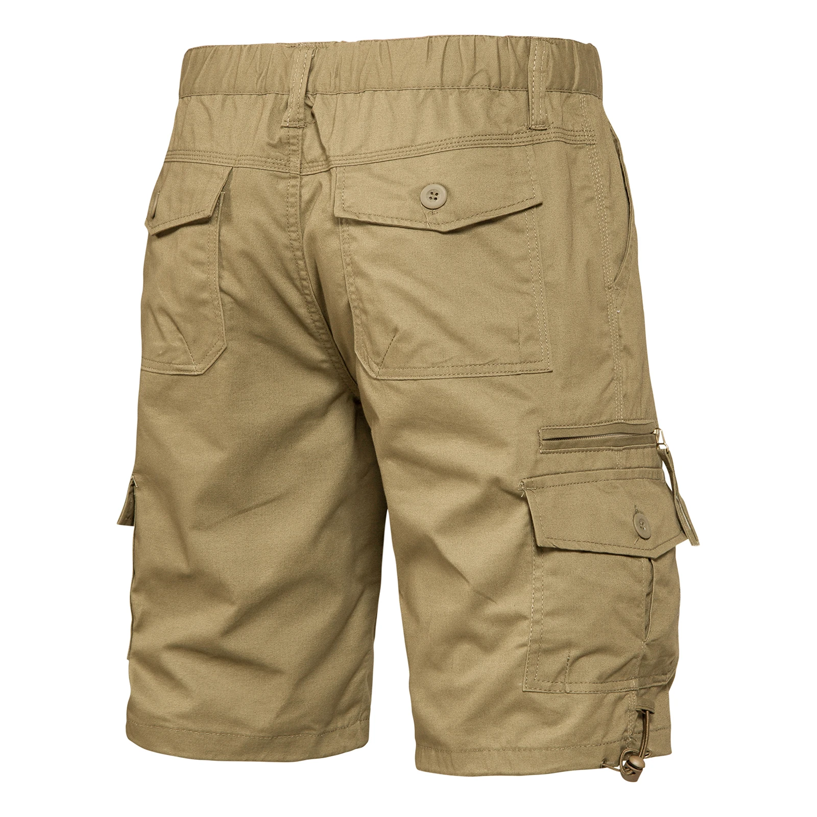 Pantalones cortos de camuflaje para hombre, Bermudas de algodón, talla grande 5XL, hasta la rodilla