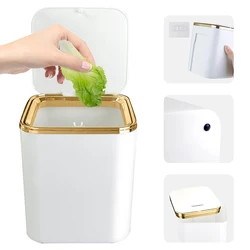 Mini Small Waste Bins Desktop Garbage Basket Home Table Plastic Trash Can Office Supplies Dustbins Sundries Barrel Box