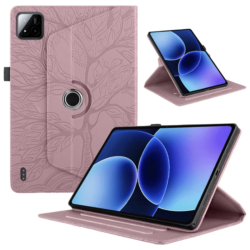 Coque For Xiaomi Pad 8 Case 11.2 inch 360 Rotating Flip Stand Tablet Funda For Xiaomi Pad 8 Pro Case Cover 11.2