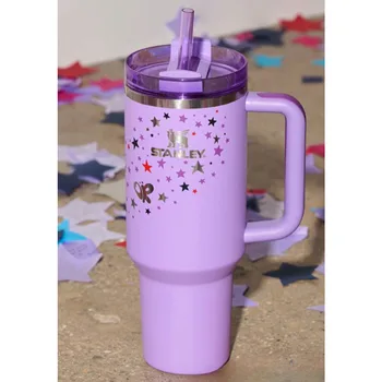 Stanley 아이스 플로우 빨대 뚜껑 스테인레스 스틸 진공 단열 자동차 머그잔, 이중 벽 열 아이스 여행 컵, 30oz, 2024 신제품 Best5 Stanley 아이스 플로우 빨대 뚜껑 스테인레스 스틸 진공 단열 자동차 머그잔, 이중 벽 열 아이스 여행 컵, 30oz, 2024 신제품 Best5