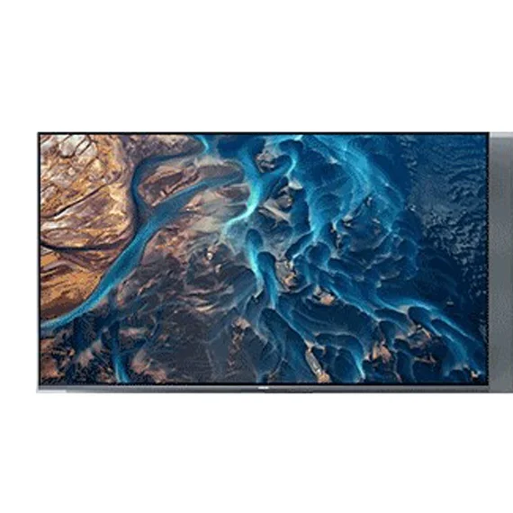 LED TV, 4k Full Screen Flat Panel Display, Lightweight Space Save, High Resolution and Rich Colors, Energy-save and Low radian