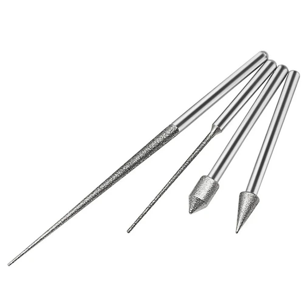 New Practical High Quality Carving Needle Drilling 3mm Hand Drill Mini Drill Shank 1 PCS Carving Needle Drilling Electroplating