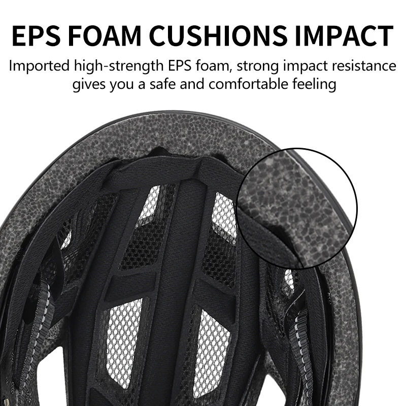 Eastinear New Outdoor Road Bike Helmet Men\'s Women\'s Adjustable Cycling Helmet Protection Head Safety Bicycle Safety Helmet