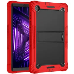 Shockproof Case for Lenovo Tab M10 FHD Plus TB-X606F TB-X606X X606F 10.3 Inch Armor Case TPU+PC Stand Cover Coque